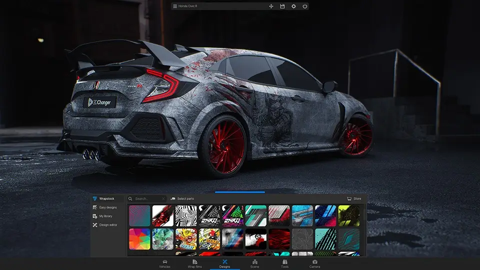 3dchanger design software